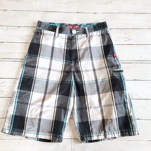 Vans Plaid Chino Skater Shorts Size 28